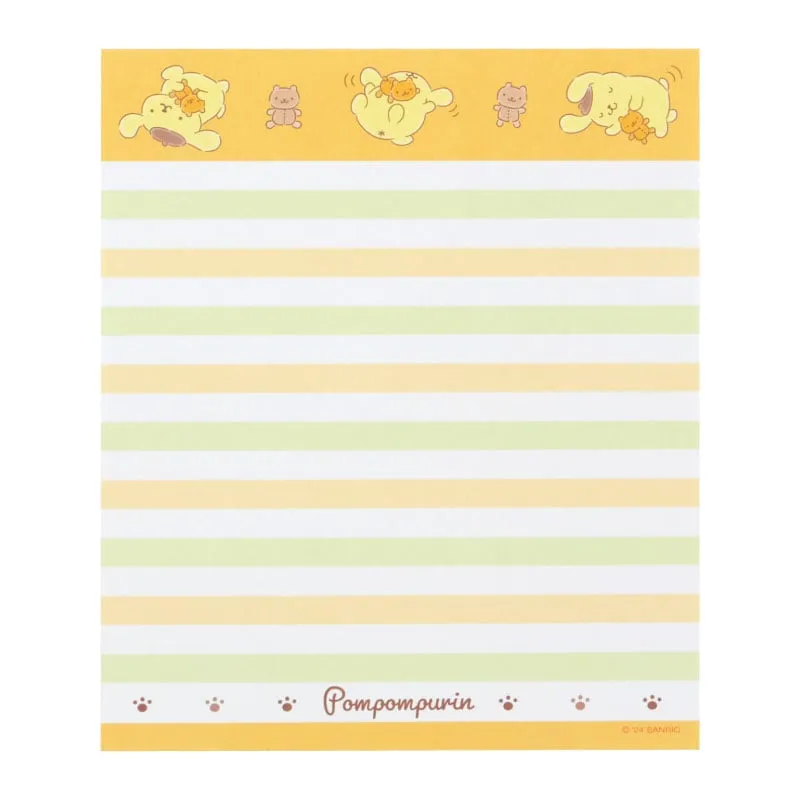 Hello Kitty Pompompurin Classic Letter Set brevsett 12 ark