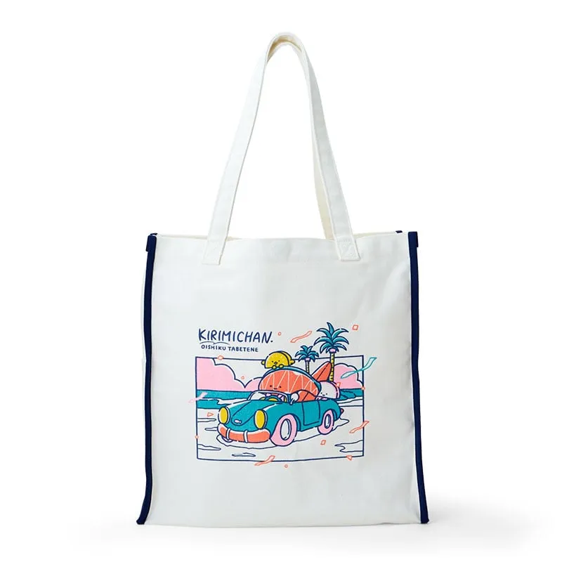 Kirimichan Tote Bag Summer Festival Forever Series handlenett i bomull