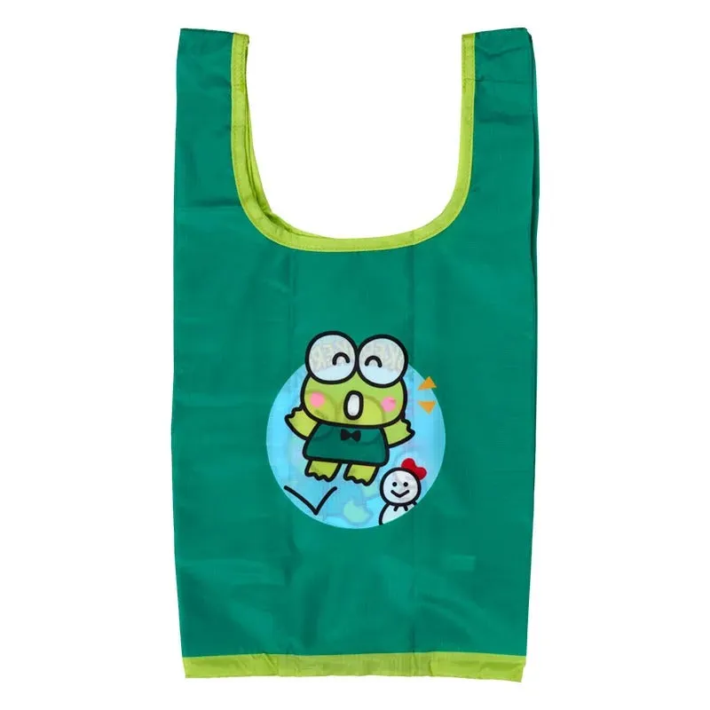 Hello Kitty Keroopi Everyday Reusable Tote liten vannavvisende handlenett