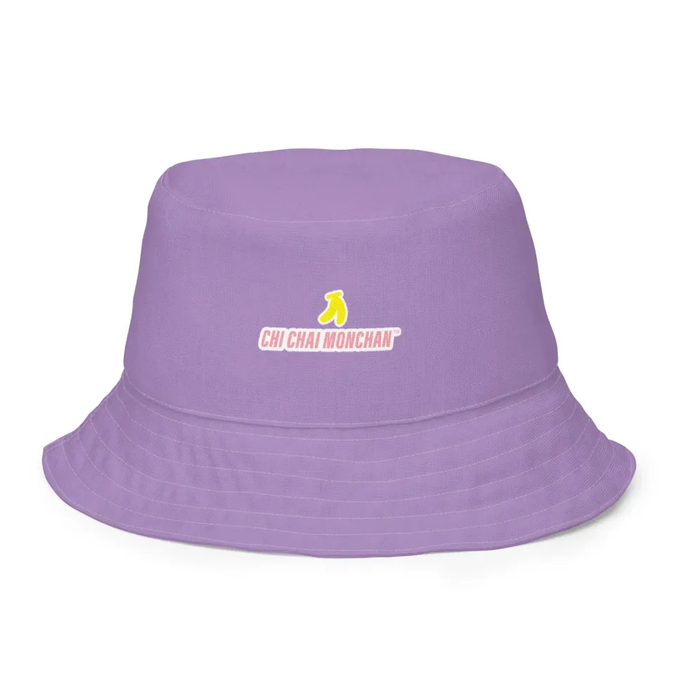 Hello Kitty Chi Chai Monchan Banana Boat Reversible bøttehatt S/M