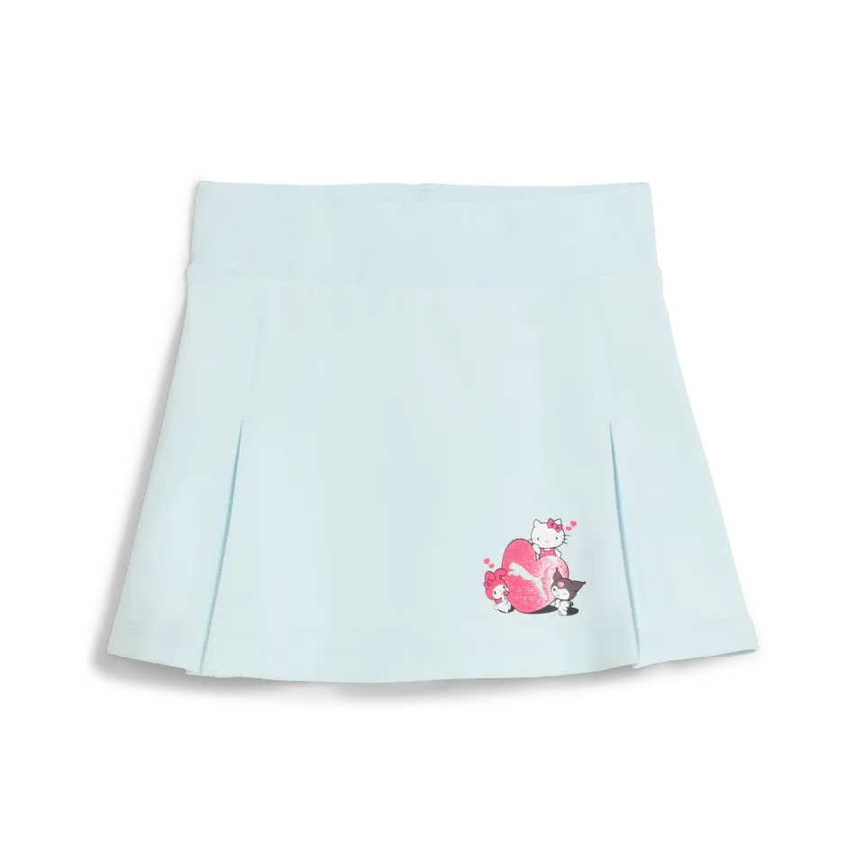 Hello Kitty x PUMA Kids Pleated Skirt skjørt Sea Glass 3T–7