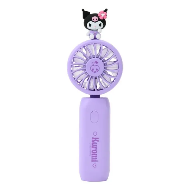 Kuromi 2-Way Portable Handy Fan håndvifte – USB og batteri