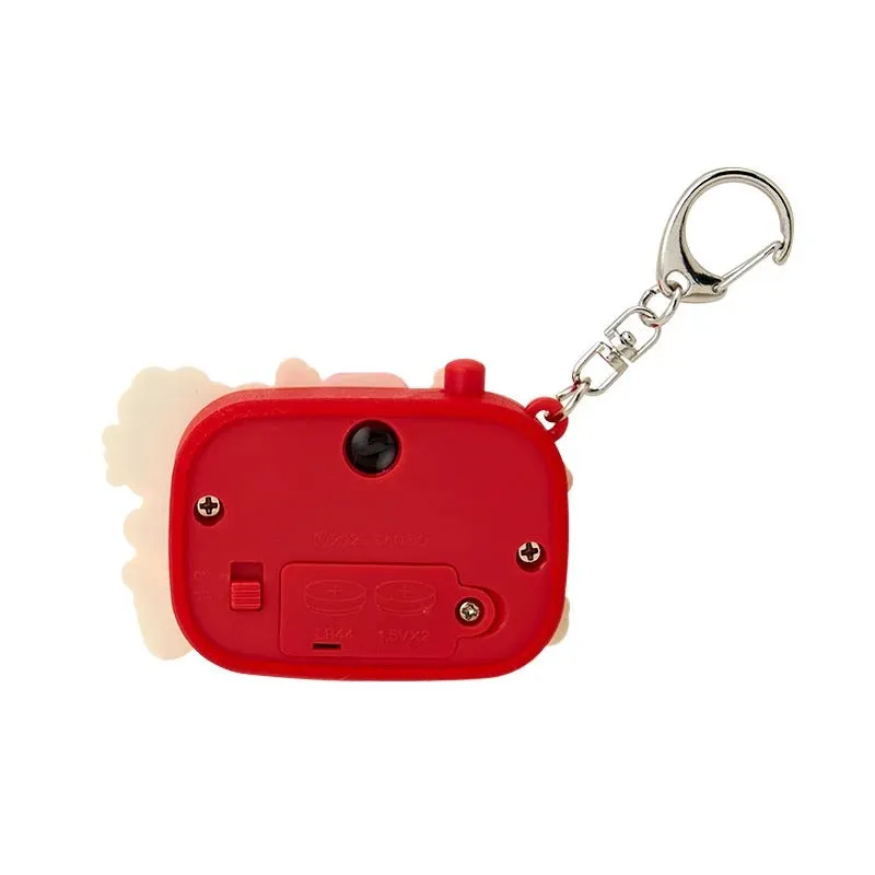 Hello Kitty Mini Light Projection Camera Keychain nøkkelring med lysbilder