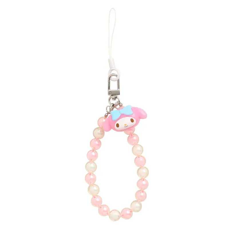 Hello Kitty My Melody Beaded Smartphone Charm mobilanheng