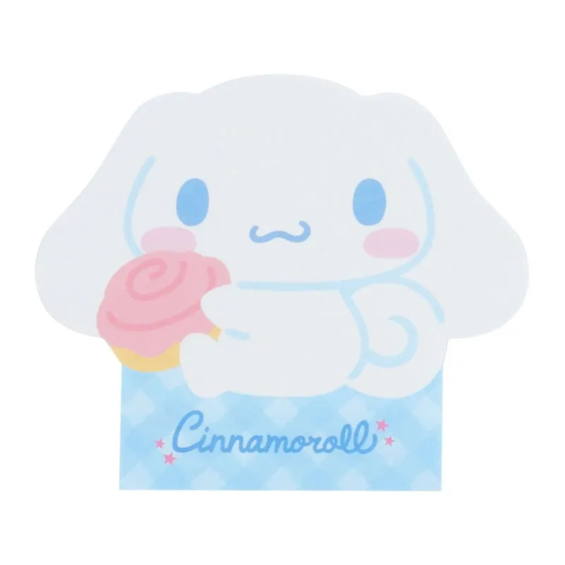 Hello Kitty Cinnamoroll Die-cut Memo Pad memoblokk 84 ark