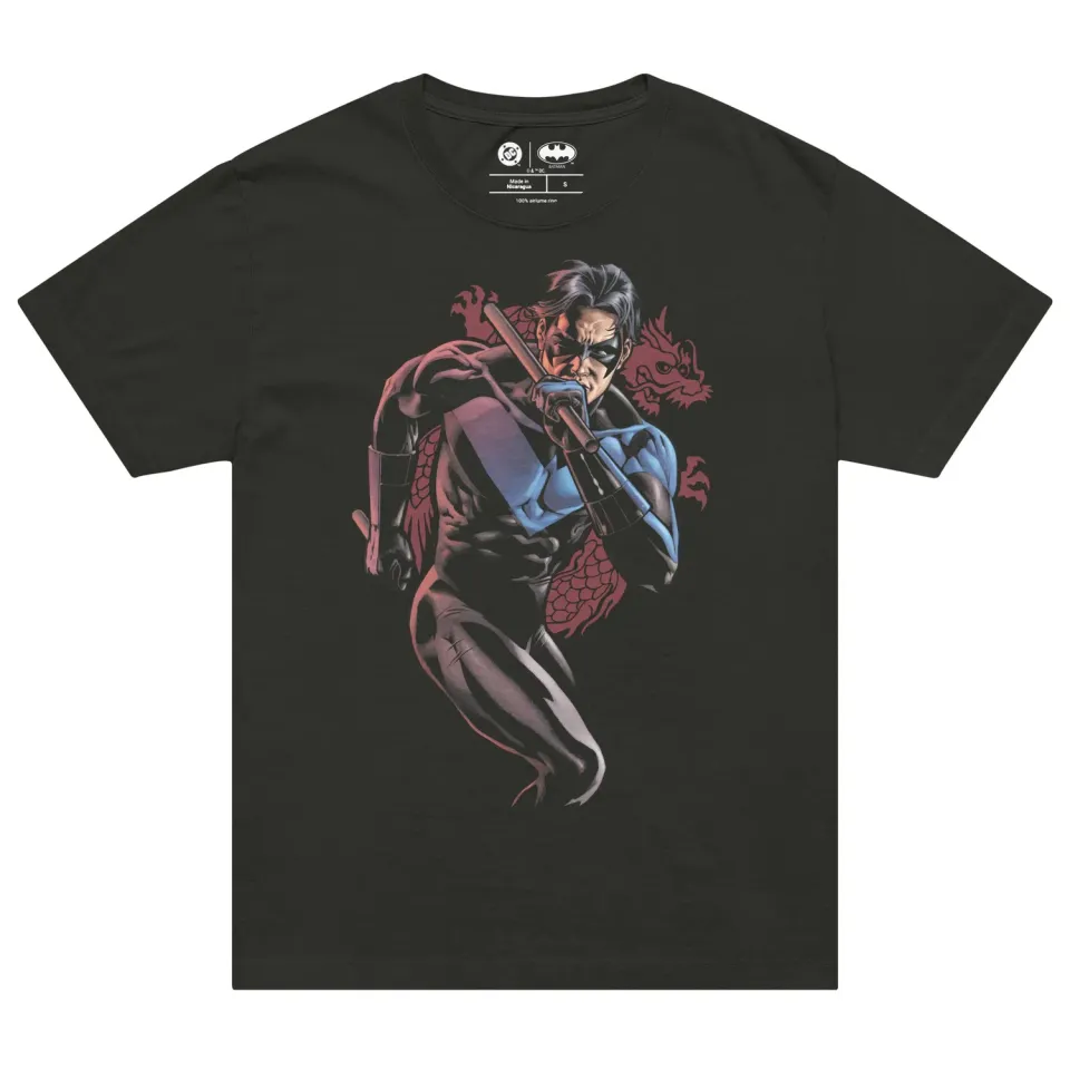 Batman NIGHTWING A Knight in Blüdhaven T-skjorte oversized bomull