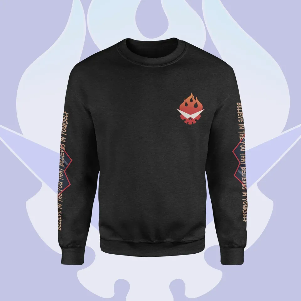 Anitaku Believe in Yourself Crewneck genser 2XL bomullsblanding
