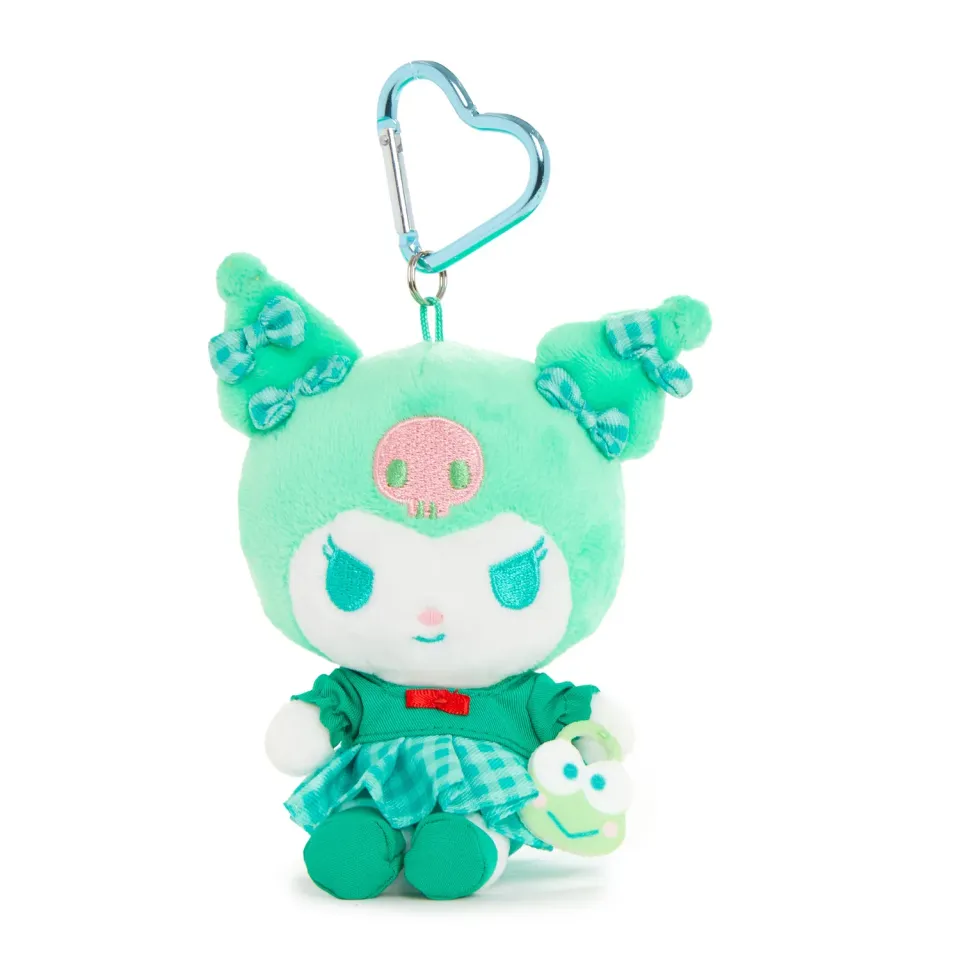 Hello Kitty Kuromi Plush Mascot Keychain kosedyr nøkkelring