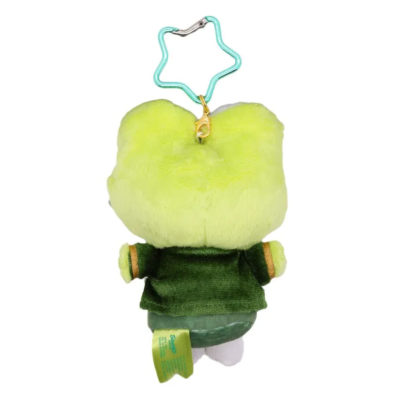 Hello Kitty Go Green Fandom Keroppi plysj nøkkelring