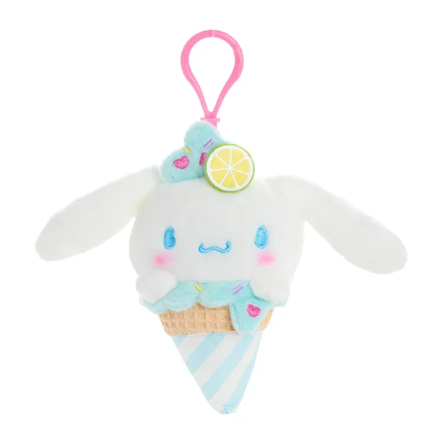 Hello Kitty Ice Cream Treat Cinnamoroll Plush Mascot Clip
