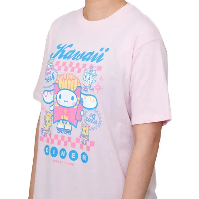 Hello Kitty tokidoki So Fresh, So Cute Fast Food T-skjorte rosa XS