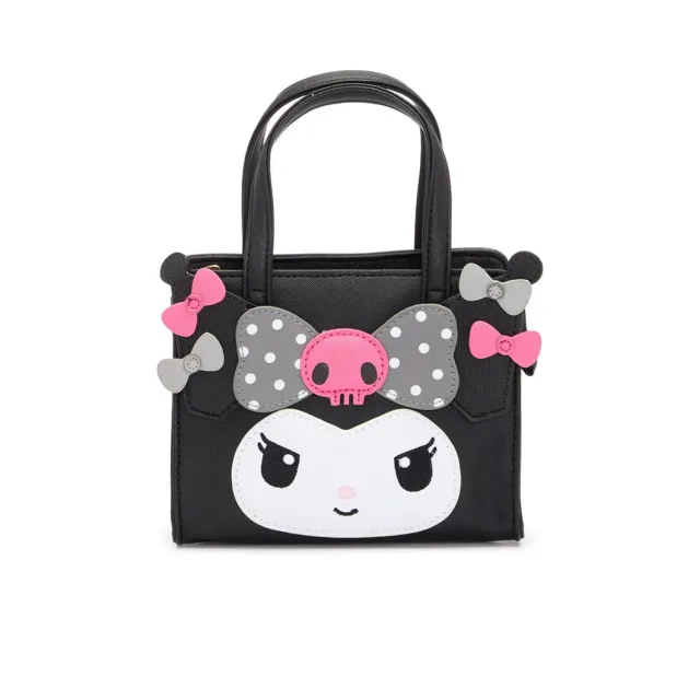 Hello Kitty Dainty Doll Kuromi håndveske svart 2-i-1