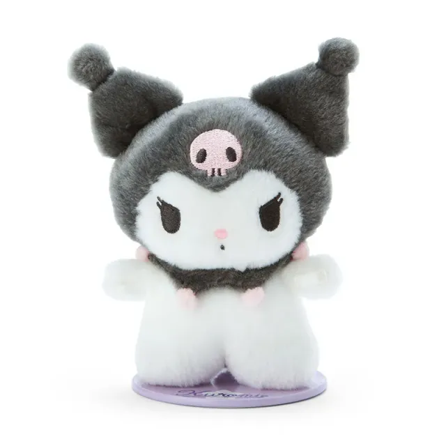 Hello Kitty Pitatto Friends Kuromi Standing Display Plush kosedyr, Small
