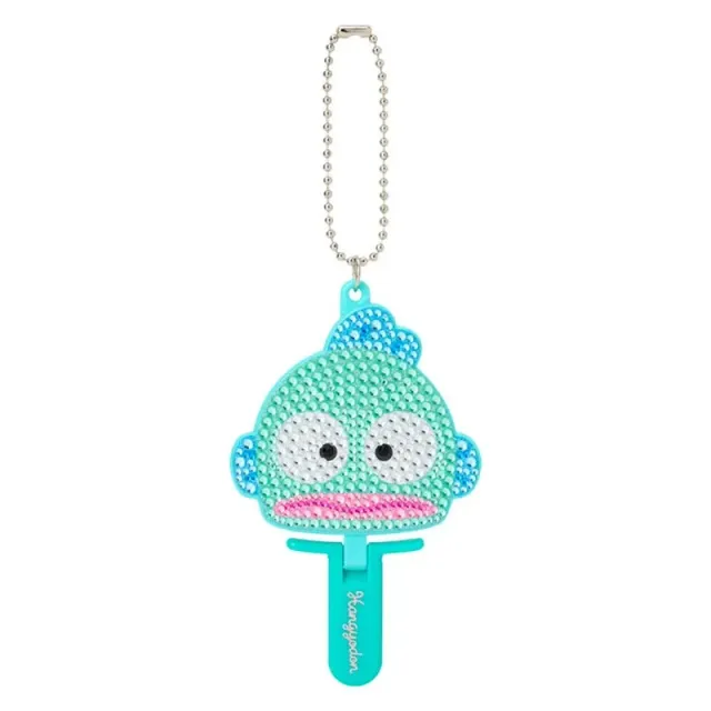 Hello Kitty Hangyodon mini speilanheng med rhinsteiner