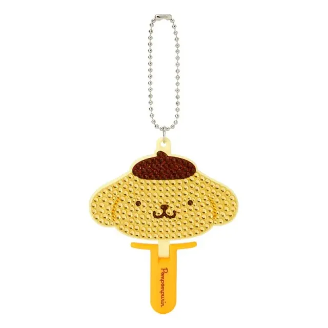 Hello Kitty Pompompurin Mini Bling speilanheng med rhinsteiner