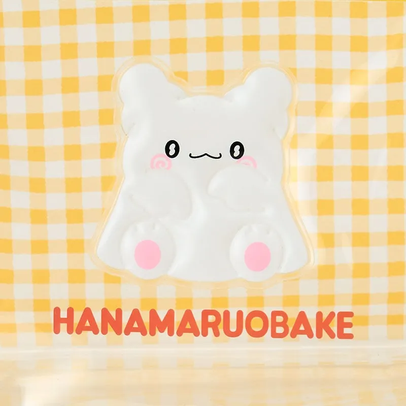 Hello Kitty Hanamaruobake Clear Gingham Zipper Pouch gjennomsiktig toalettmappe