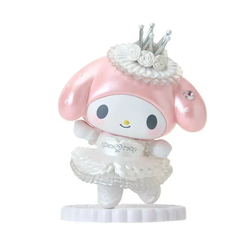 Hello Kitty My Melody Kawaii Ballet minifigur i eske