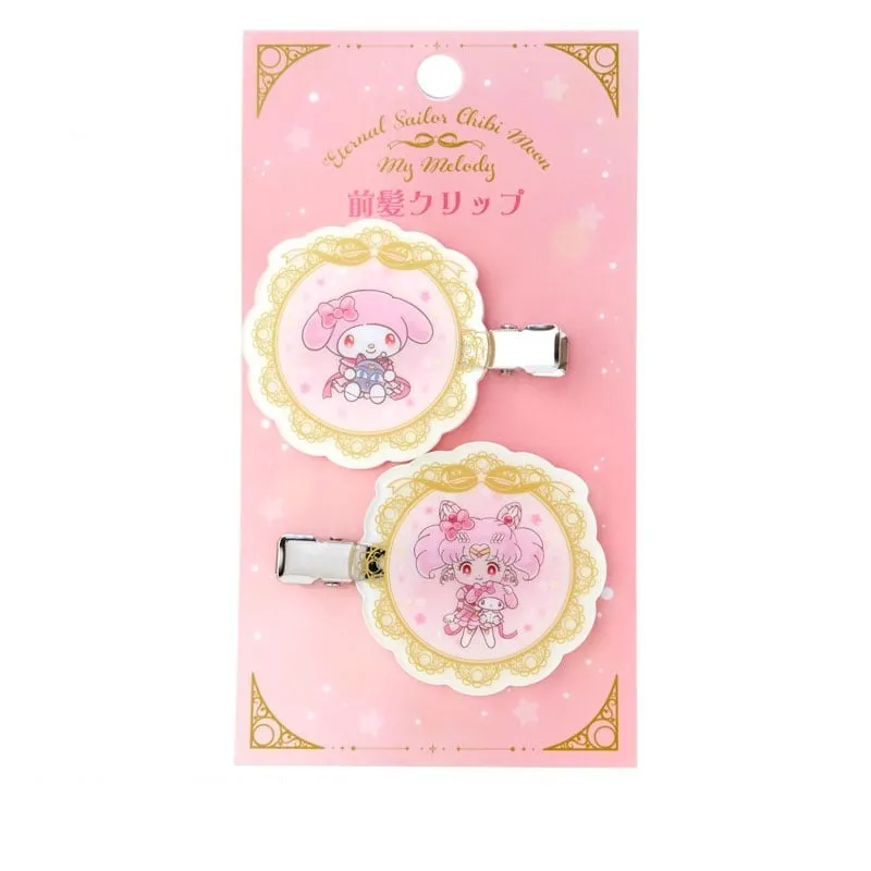 Hello Kitty Pretty Guardian Sailor Moon Cosmos My Melody hårspenner 2-pakning