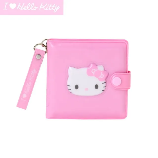 Hello Kitty I Love Hello Kitty Pink Vinyl Snap lommebok rosa