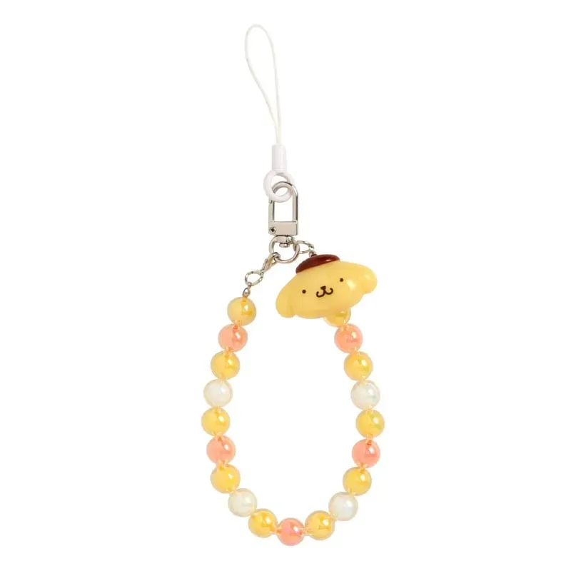 Hello Kitty Pompompurin Beaded Smartphone Charm mobilcharm