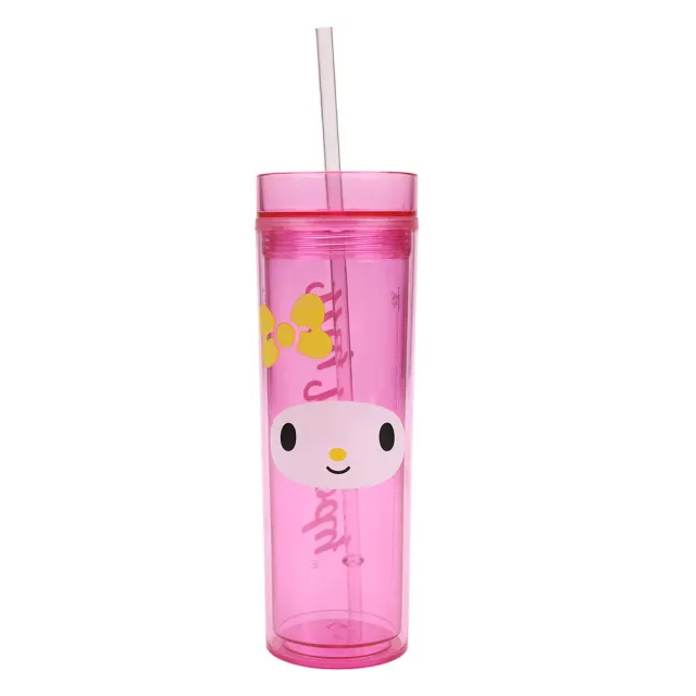Hello Kitty My Melody 16oz Acrylic Travel Tumbler akrylkopp 16 oz