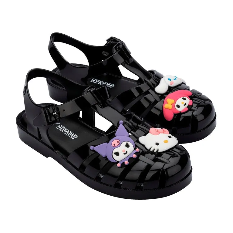 Hello Kitty and Friends Melissa Possession gelésandaler Black str. 5–10