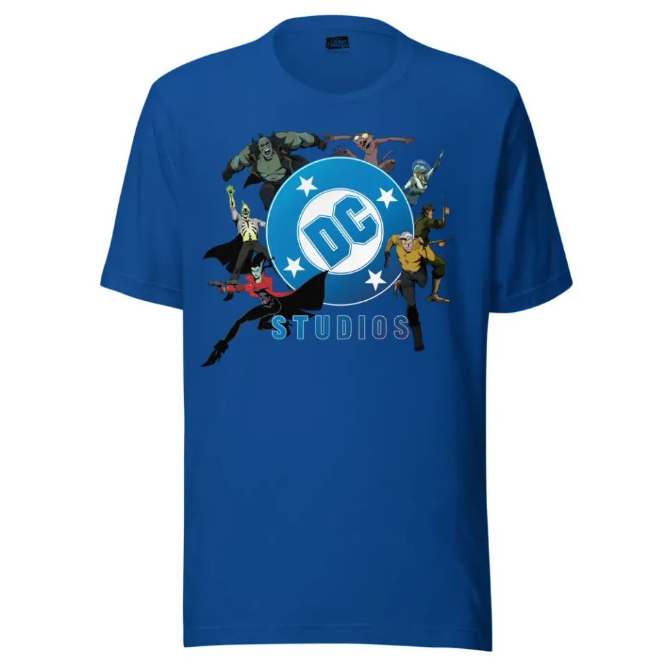 Creature Commandos Task Force M T-skjorte True Royal