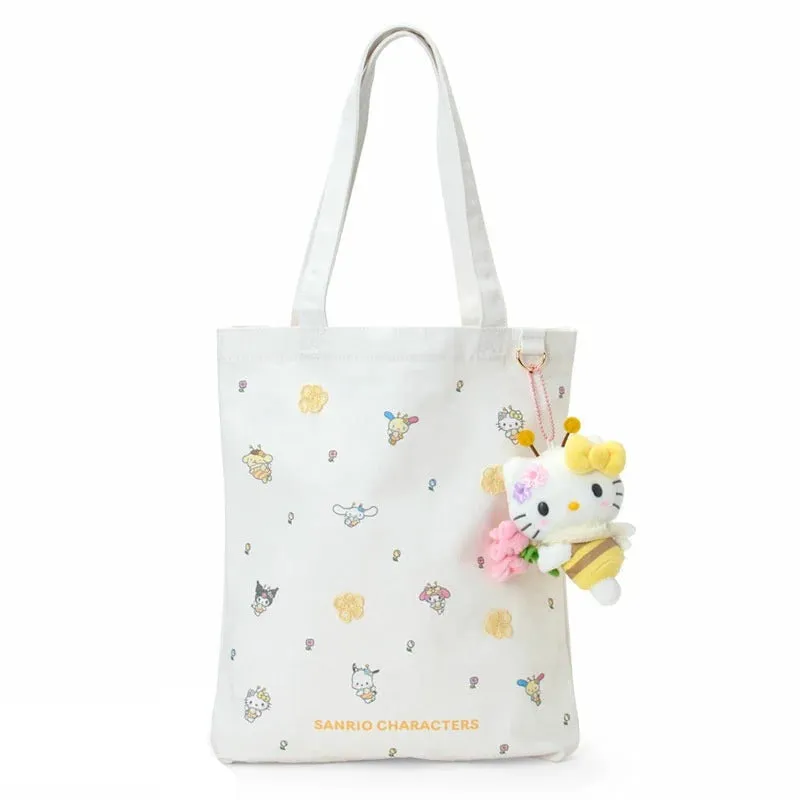 Hello Kitty Sweet As Can Bee Sanrio totebag med innerlomme