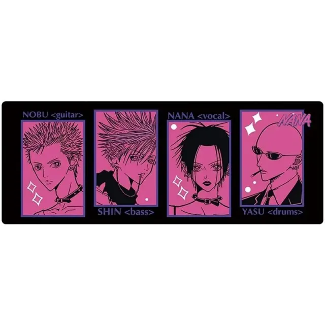 Neo Tokyo NANA Black Stones skrivebordsmatte 80 × 30 cm