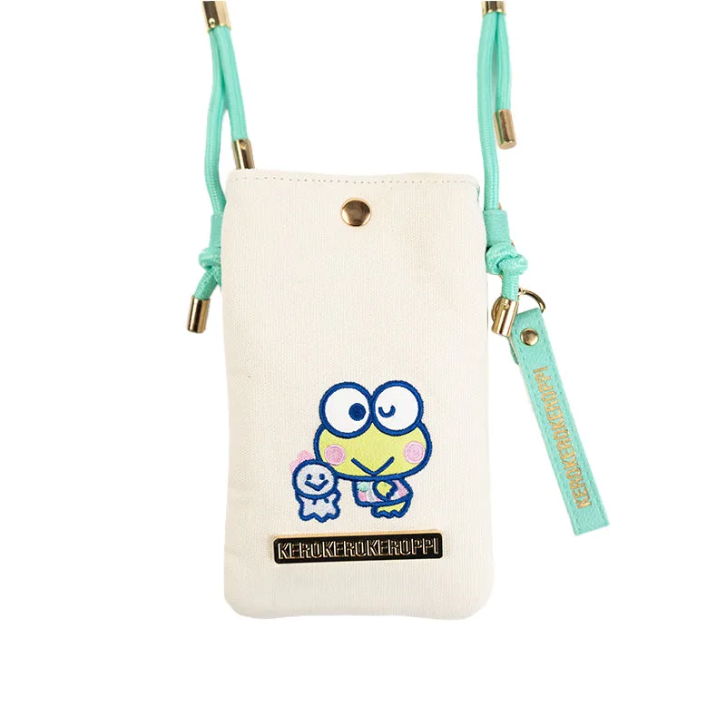 Hello Kitty Keroppi Teru Teru and Me Series crossbody mobilveske