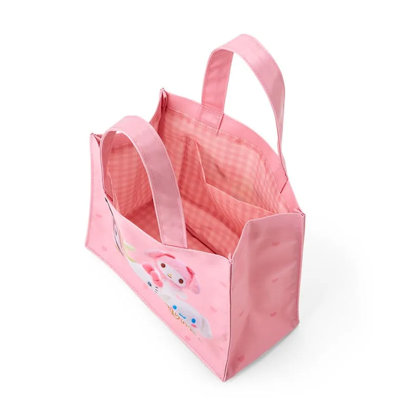 Sanrio Characters Pitatto Friends Series mini tote bag laminert