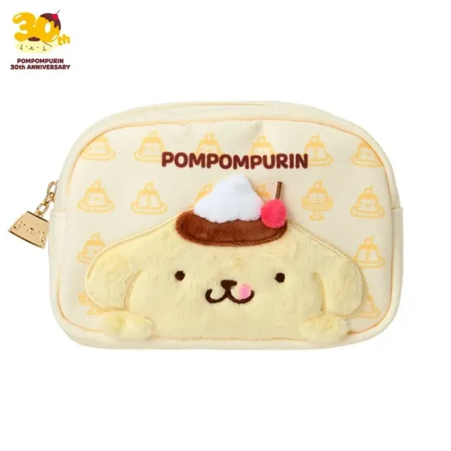 Hello Kitty Pompompurin Mini Zipper Pouch 30th Anniversary Series toalettmappe