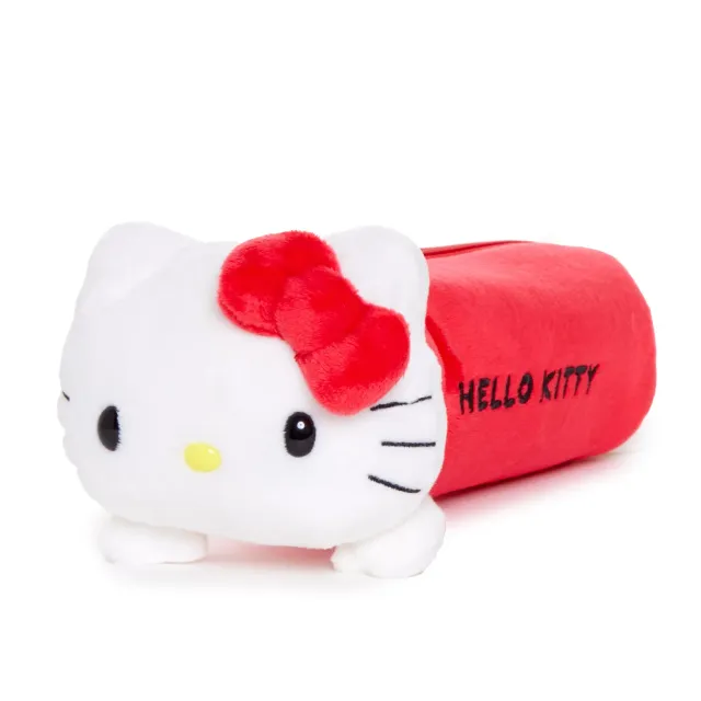 Hello Kitty Plush Pal plysj-pennal med glidelås
