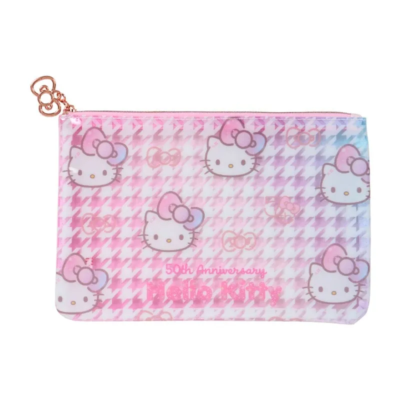Hello Kitty Fashionable Ribbons 2-Piece Pouch Set punger 2 stk 50-årsjubileum