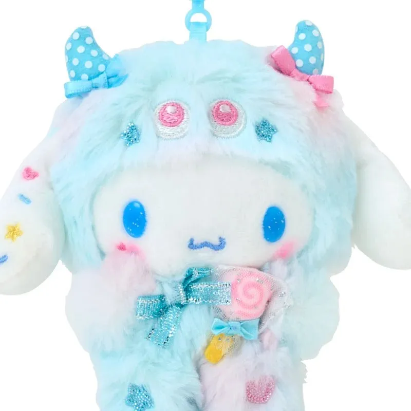 Hello Kitty Colorful Pop Monster Series Cinnamoroll Plush Mascot klemme