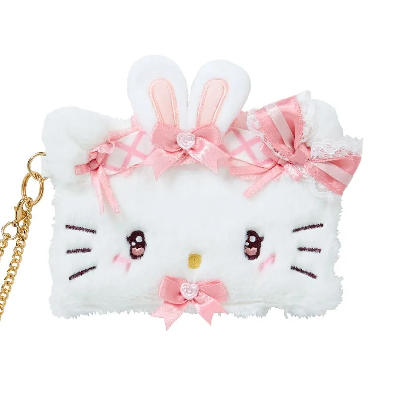 Hello Kitty Ribbon Party Series Plush Card Case kortholder