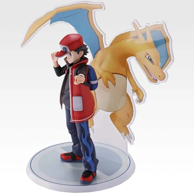 Neo Tokyo Pokémon Red & Charizard Figure Pokémon Masters 7th Anniversary 24 cm