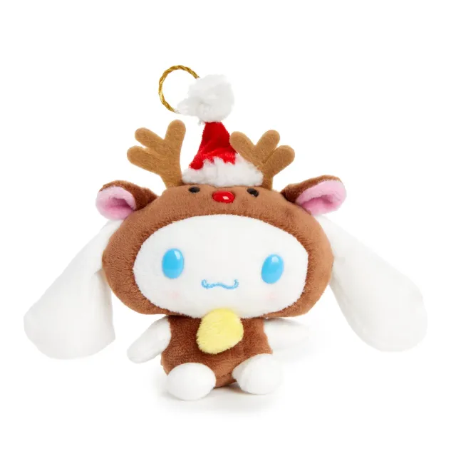 Hello Kitty Cinnamoroll Plush Reindeer Ornament juletrepynt