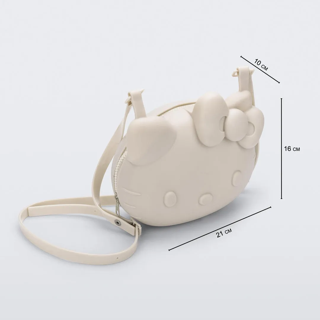 Hello Kitty x Melissa 3D Figural Shoulder Cute Bag skulderveske beige