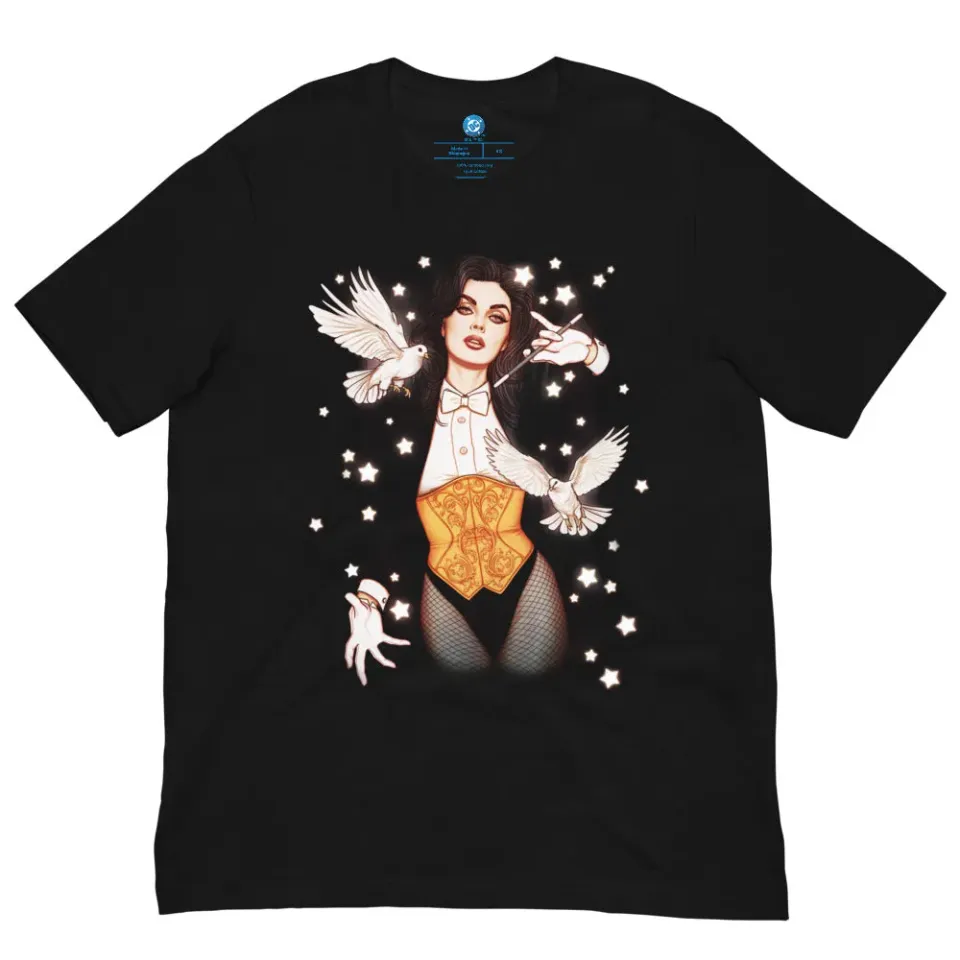 Batman ZATANNA Bring Down the House t-skjorte svart XS