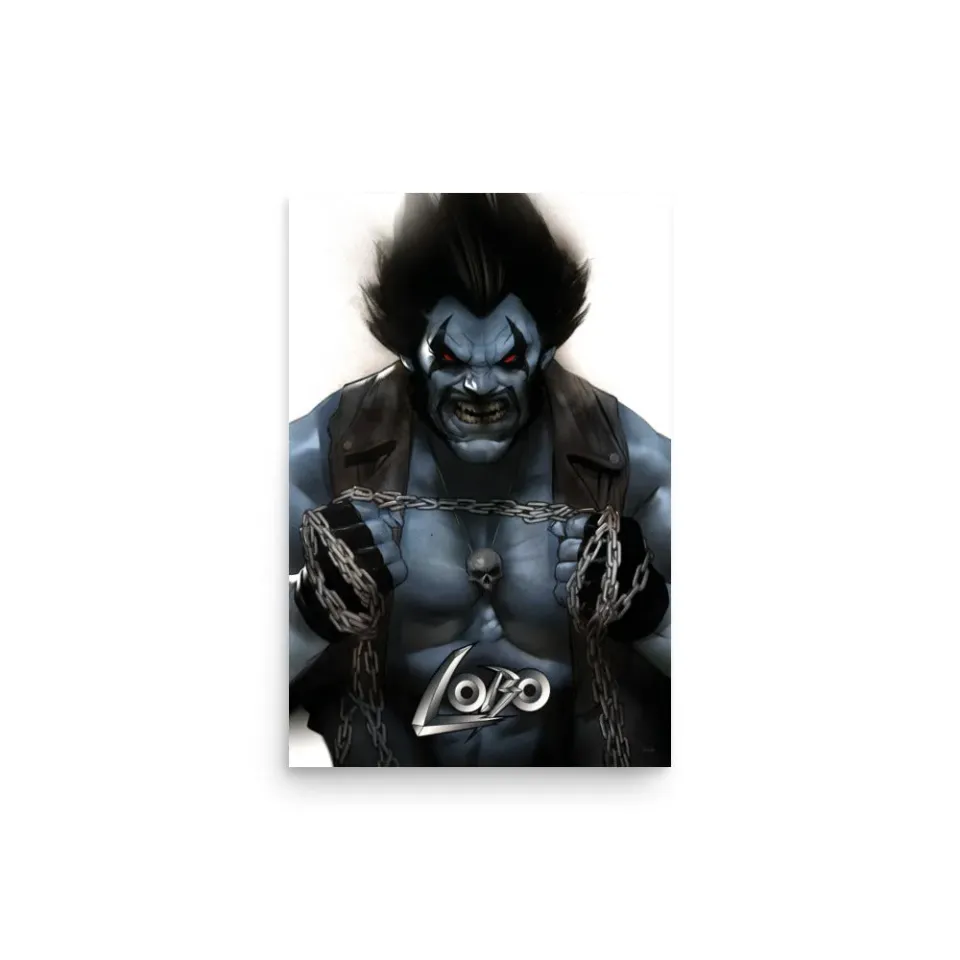 Batman LOBO Premium Poster DC K.O. plakat 30,5 × 45,7 cm