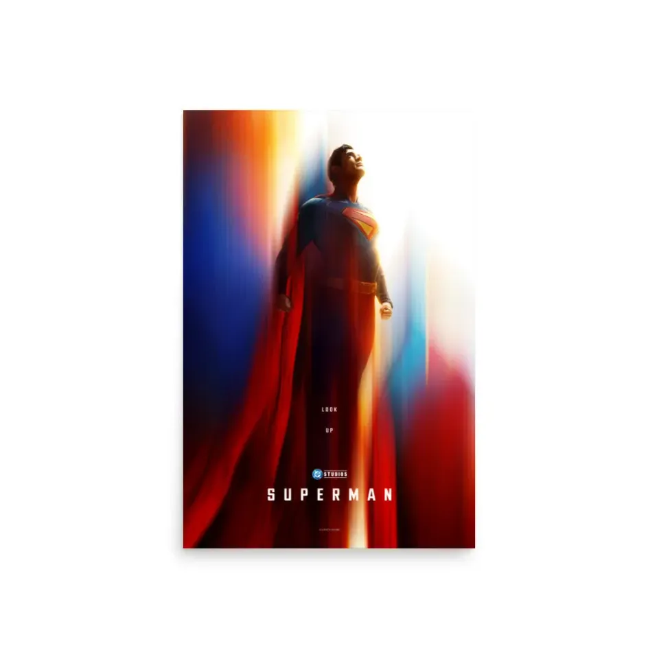Batman SUPERMAN (2025 Movie) Look Up plakat 20 × 30 tommer glanset