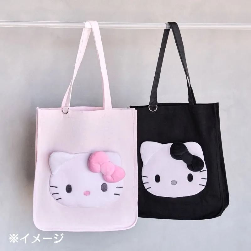 Hello Kitty I Love Hello Kitty tote bag svart med broderi