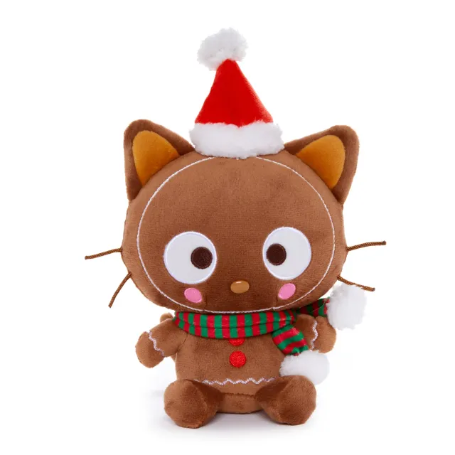 Hello Kitty Chococat 7" Plush kosedyr Holiday Gingerbread Friends 7 tommer