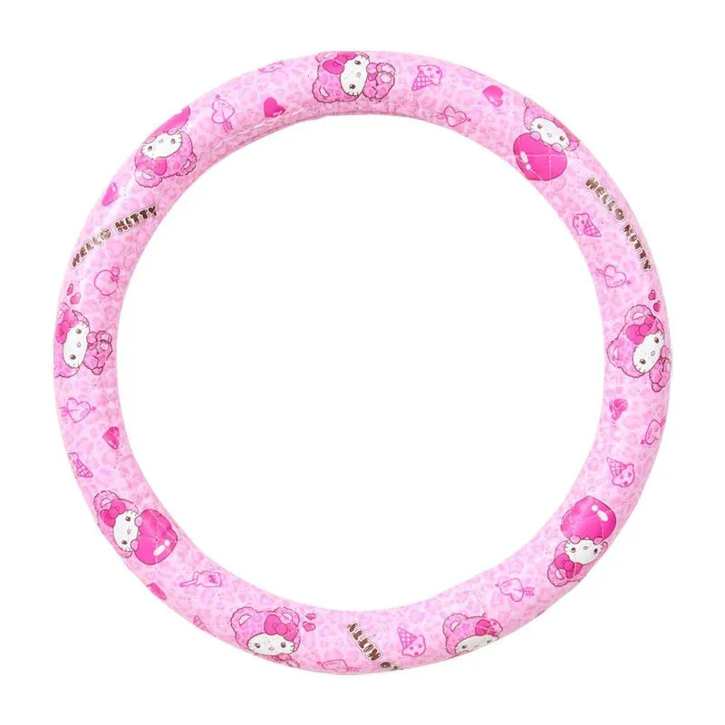 Hello Kitty Teddy Pink rattrekk til bil 36–37 cm PVC