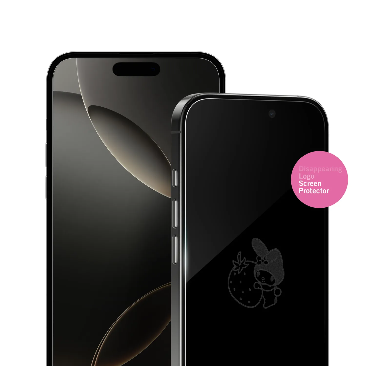 Screen Skinz My Melody Berry skjermbeskytter iPhone 14/13/13 Pro klart glass