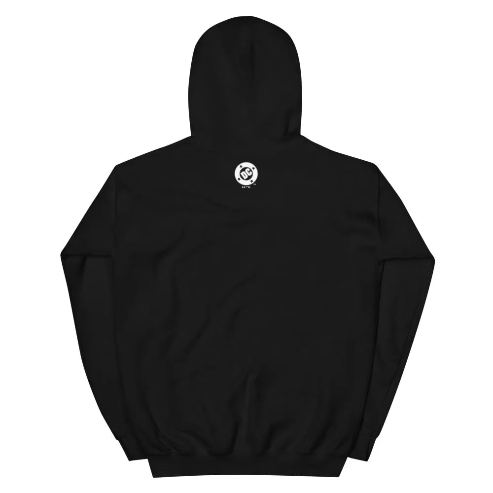 Batman DC Black Logo Hoodie hettegenser svart