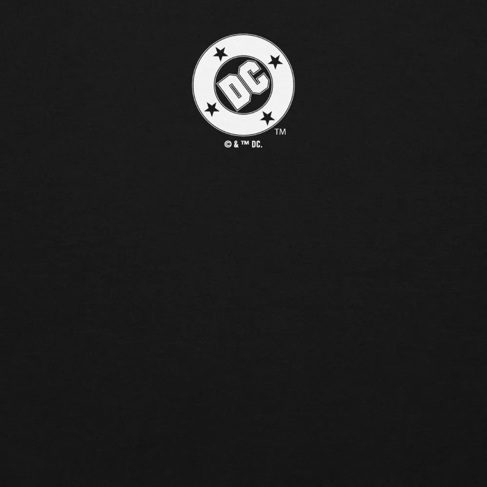 Batman DC Studios Blue Logo-hettegenser svart 50/50