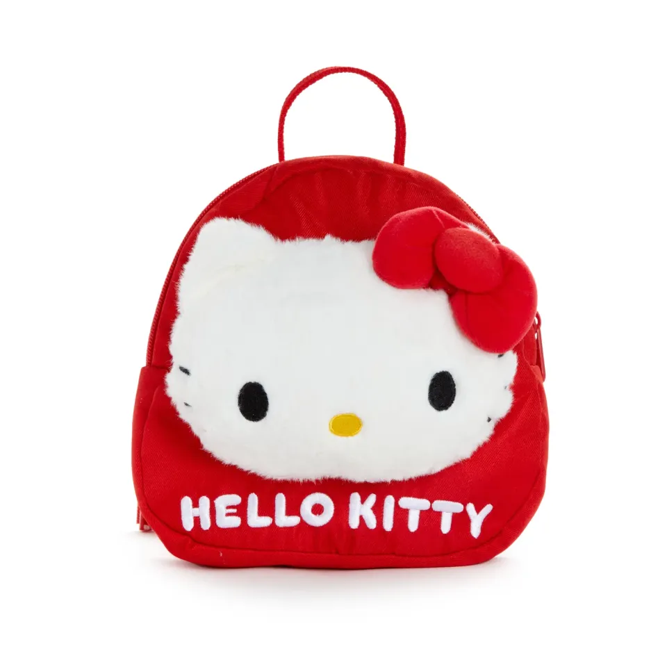Hello Kitty Classic Red mini-ryggsekk barn rød plysj