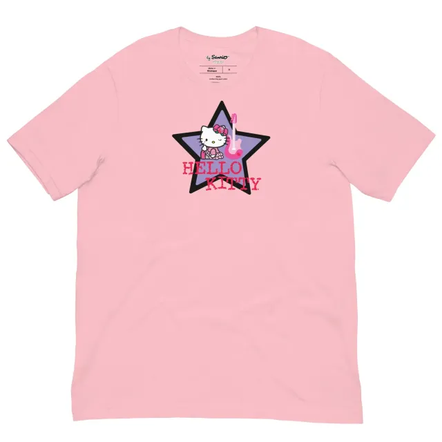 Hello Kitty Guitar Star t-skjorte Asphalt bomull